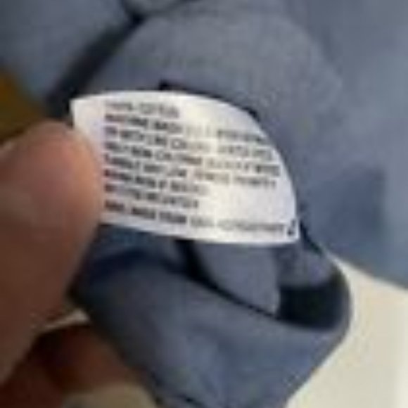 Goodfellow & Co Men's XXL Slim Fit  Long-sleeved Casual Button-Down Shirt - Blue - Picture 6 of 6